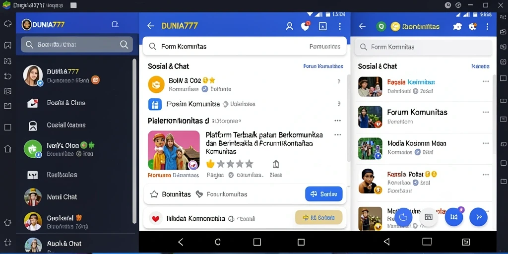 Tampilan antarmuka DUNIA777 yang menarik dan mudah digunakan.