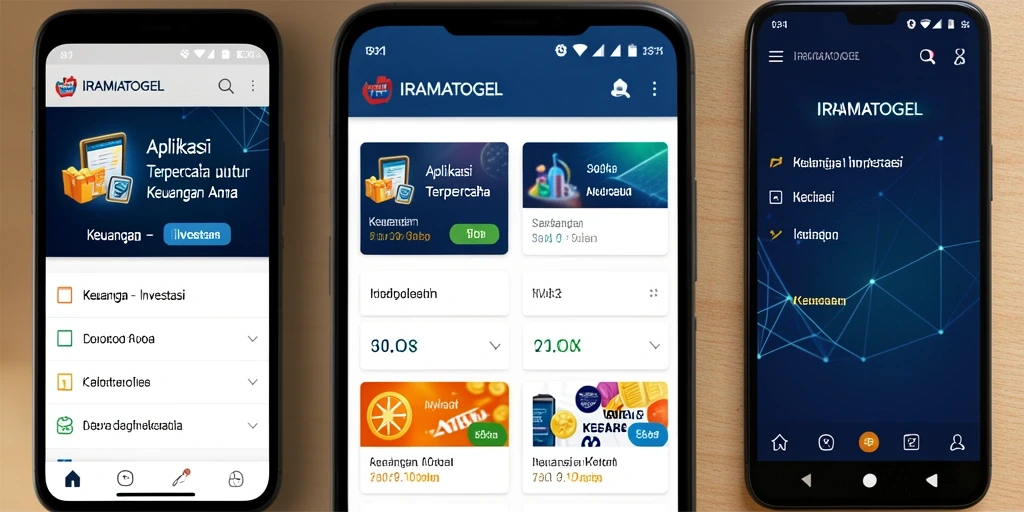 Tampilan antarmuka IRAMATOGEL yang user-friendly untuk Investasi.